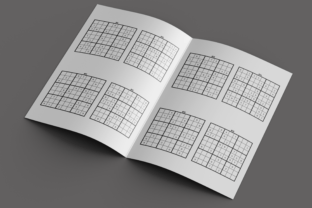 Sudoku Puzzle Kdp Interior Book Medium Afbeelding KDP-ontwerpen Door Abdel designer 2