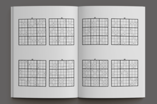 Sudoku Puzzle Kdp Interior Book Medium Afbeelding KDP-ontwerpen Door Abdel designer 3