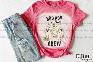Boo Boo Crew Nurse Sublimation Graphic Crafts By Elliot Design 2