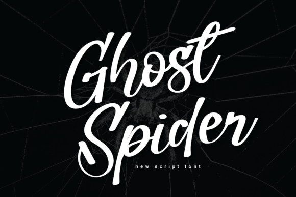 Ghost Spider Script & Handwritten Font By hl_studio