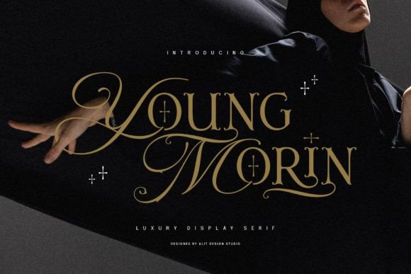 Young Morin Blackletter Font By Alit Design