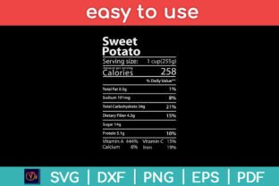 Sweet Potato Nutrition Facts Thanks Illustration Artisanat Par designindustry 1