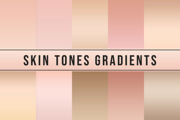 Skin Tones Gradients Grafik Kreative Add-Ons Von Creative Tacos
