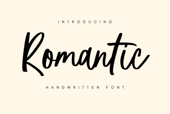 Romantic Script & Handwritten Font By Fashion Creative