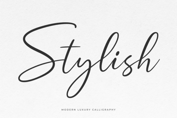 Stylish Script & Handwritten Font By Situjuh