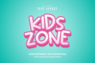 Kids Font Style Editable Text Effect Graphic Layer Styles By Regulrcreative
