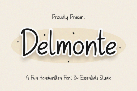 Delmonte Script & Handwritten Font By Essentials Studio