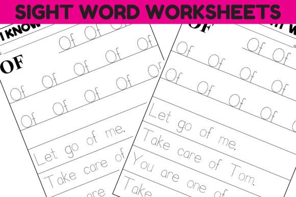 Sight Word Practice Worksheet - of Graphic 1st grade By Sarita_Kidobolt