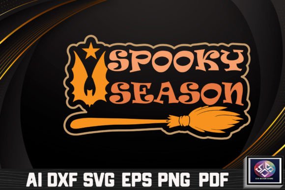 Spooky Season Halloween T-Shirt Design Gráfico Artesanato Por SVG Design STORE