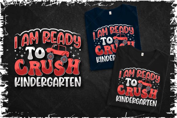 Back to School Crush T-shirts Design SVG Graphic T-shirt Designs By Samira's Design