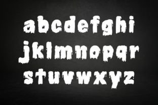 Zombie Display Font By AnningArts 3