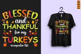 Trendy Thanksgiving Day T Shirt Design Illustration Designs de T-shirts Par Store Hut 1