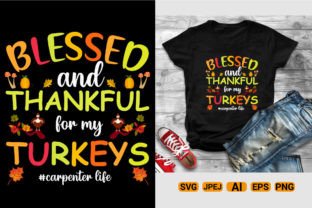 Trendy Thanksgiving Day T Shirt Design Illustration Designs de T-shirts Par Store Hut 2
