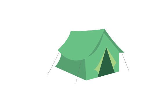Camping Tent Clipart Camping Craft Cut File By Creative Fabrica Crafts
