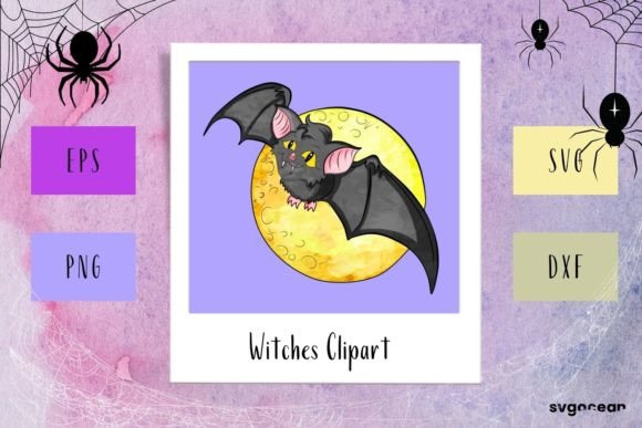 Bat Clipart SVG Graphic Crafts By SvgOcean