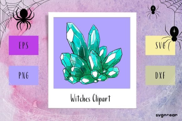 Occult Gemstones Clipart SVG Graphic Crafts By SvgOcean
