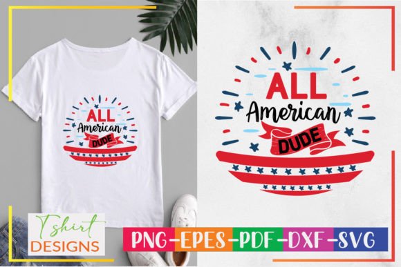 All American Dude Graphic Crafts By DesignMaker