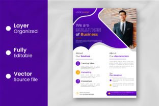 Modern Business Flyer Template or Poster Graphic Print Templates By hafizulislamsir9090