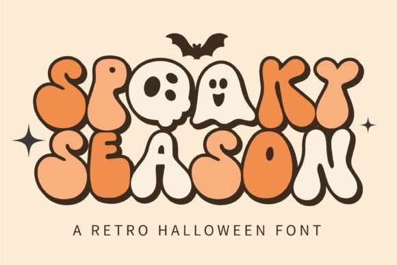 Spooky Season Display Font By BitongType
