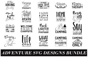 Adventure Designs Bundle Graphic T-shirt Designs By dogstar4535