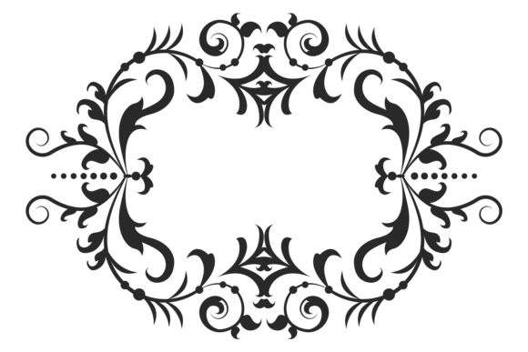 Calligraphic Ornament Element. Filigree Illustration Illustrations Imprimables Par onyxproj