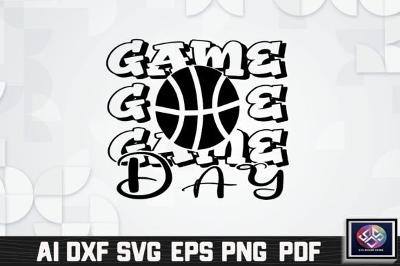 Game Day Basketball Graphic Crafts By SVG Design STORE