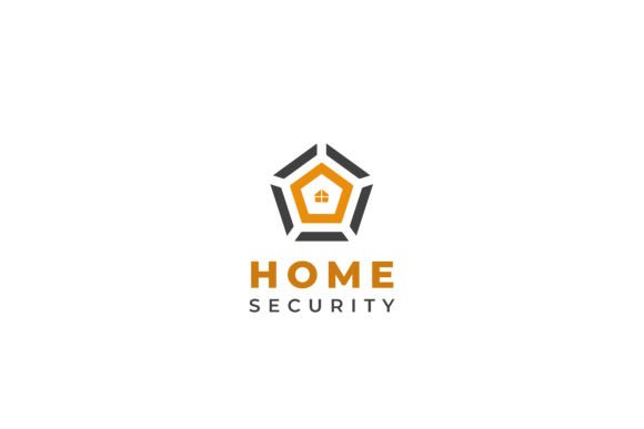 Home Security Property Protection Logo Illustration Logos Par DesignEarth