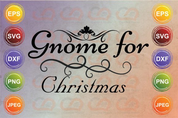 Gnome for Christmas Graphic T-shirt Designs By Priyo Design Shop