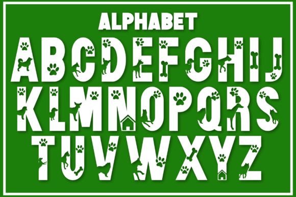Dog Display Font By Doodle Alphabet Master