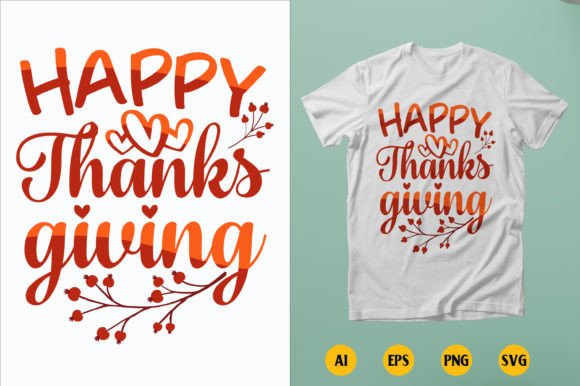 Happy Thanksgiving Graphic T-shirt Designs By N designer99