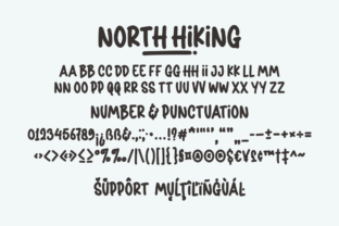North Hiking Sans Serif Font By jinanstd 9