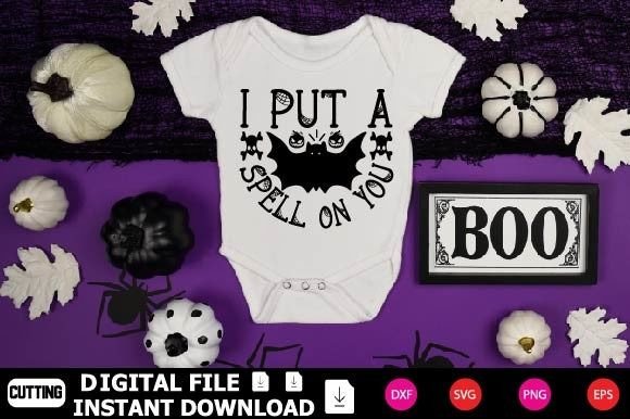 I Put a Spell on You Graphic T-shirt Designs By DesignShop24