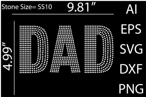Printable Dad Rhinestone Templates ..... Graphic Crafts By mdnayonmia711