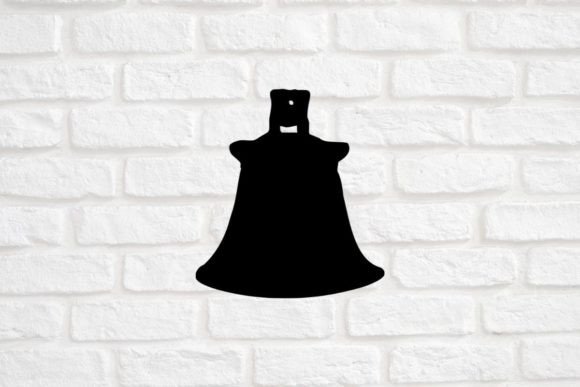 Bell Silhouette Vector Graphic Illustrations By MagaArt
