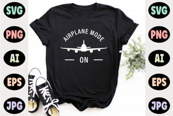 Airplane Mode on Engineering T-shirt Gráfico Diseños de Camisetas Por Best T-shirt Store