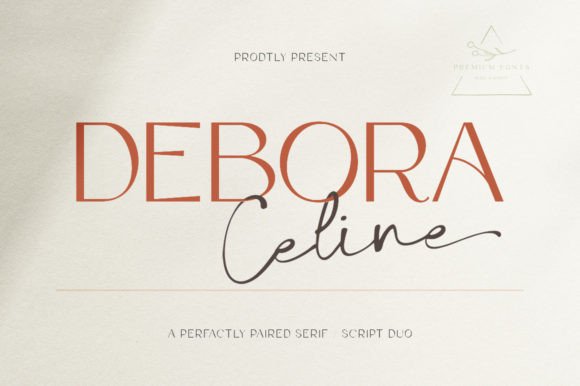 Debora Celine Font Script & Handwritten Font By gatype