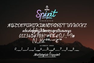 Spirit Script & Handwritten Font By HeroMan 8
