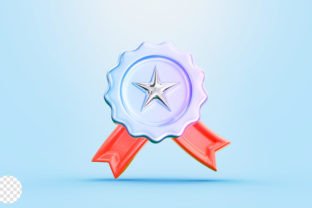 Star Medal Badge Sign 3d Render Concept Grafik Symbole Von ahmedsakib372