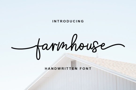 Farmhouse Font Script & Handwritten Font By Nk Studio