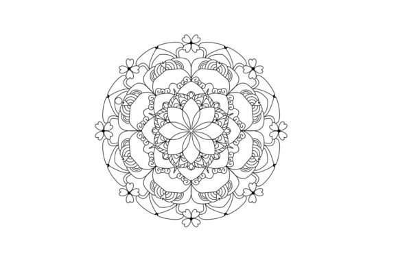 Mandala Art Design Graphic Crafts By takkata15