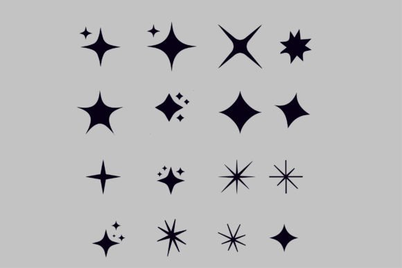 Star Sparkles Icon Vector Design Gráfico Iconos Por sweetsvg