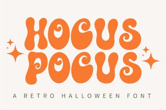 Hocus Pocus Display Font By BitongType