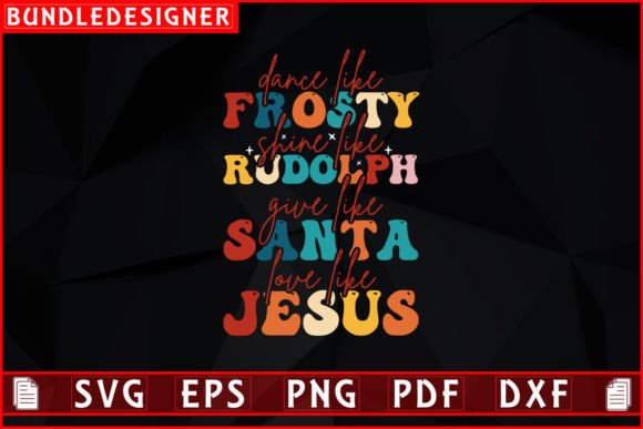 Merry Christmas Svg Design Sublimation Graphic Print Templates By BundleDesigner