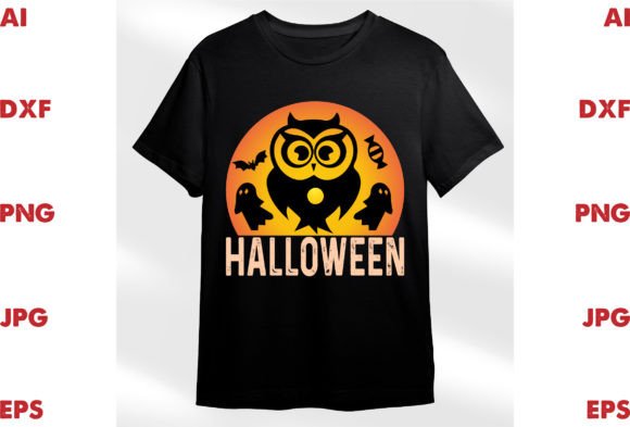 Halloween Graphic T-shirt Designs By arbizakatunbp
