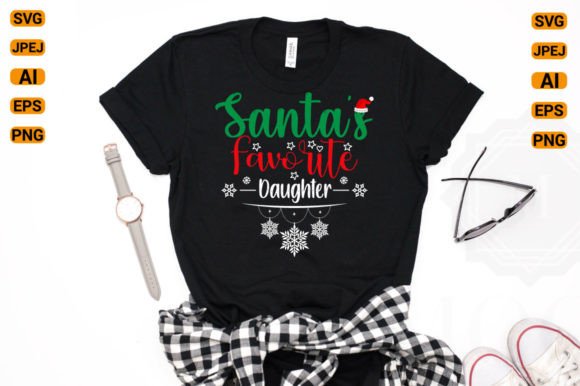 Christmas Typography |Christmas T Shirt Graphic T-shirt Designs By Store Hut