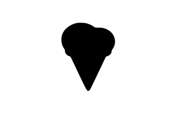 Dingbat Icon Glyph Ice Cream Cone Graphic Crafts By GraphicsBam Fonts