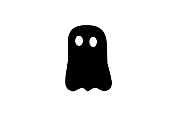 Dingbat Icon Glyph Spooky Ghost Grafica Creazioni Di GraphicsBam Fonts