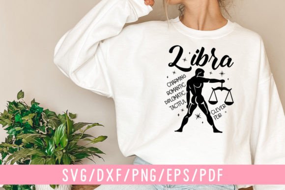 Libra, Zodiac SVG Graphic Crafts By etcify