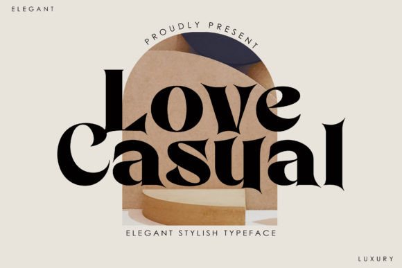 Love Casual Serif Font By gatype