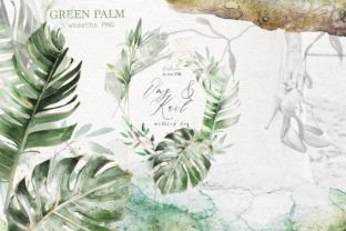 Palms & Branches Wedding Collection Graphic Illustrations By Mikibith Art 6